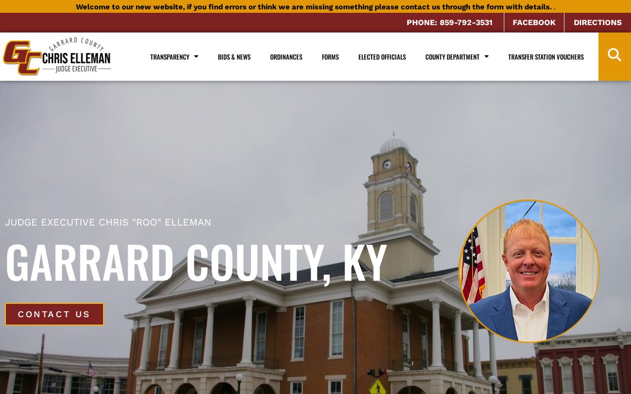 Official Garrard County government homepage